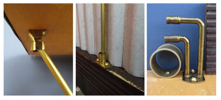 Curtain rod montage