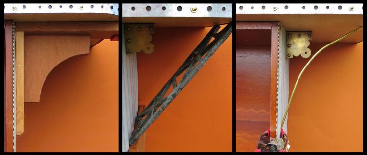 Shelf support montage